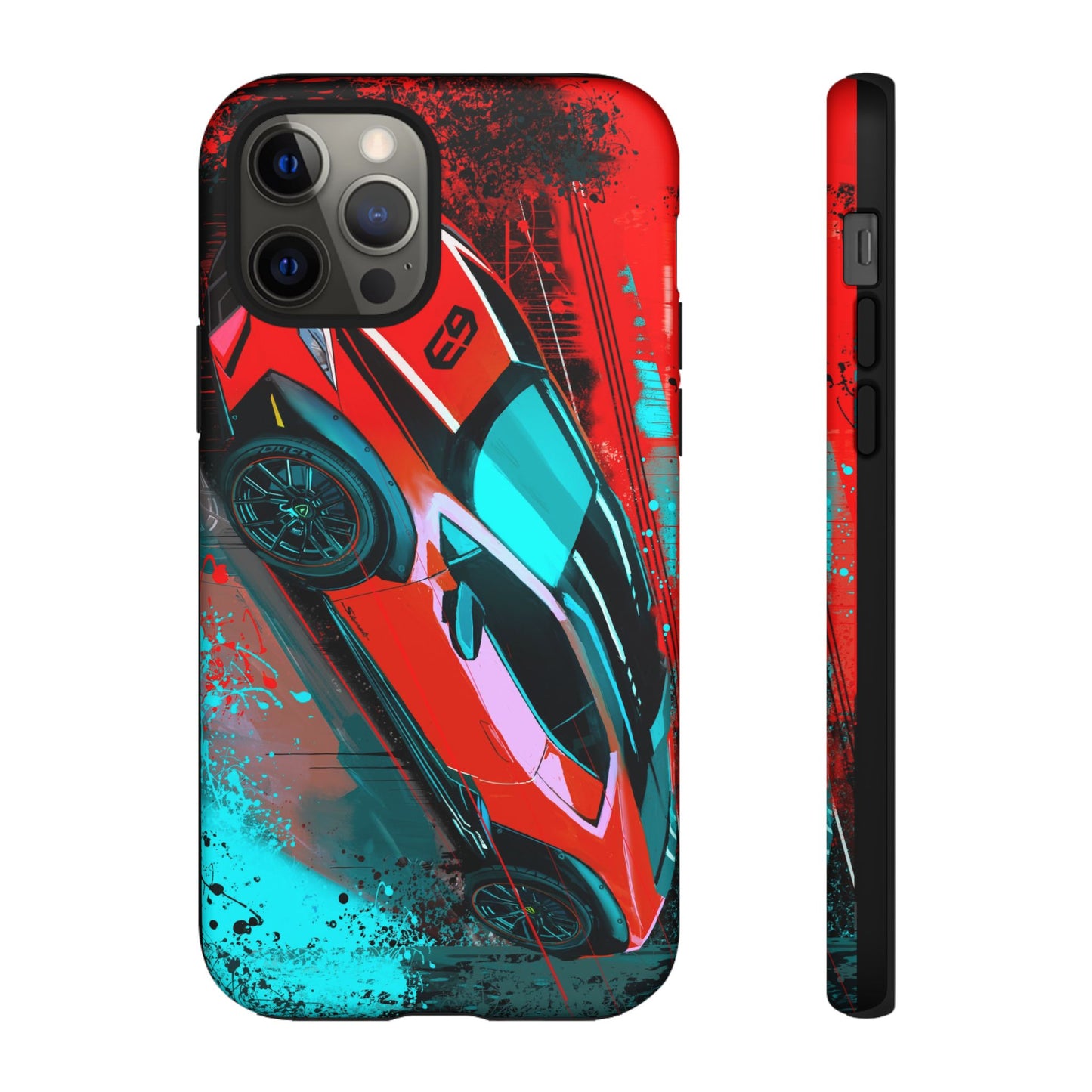 Red Lamborghini Sterrato Case iPhone 16 15 14 13 12 11 Pro Samsung Galaxy Pixel