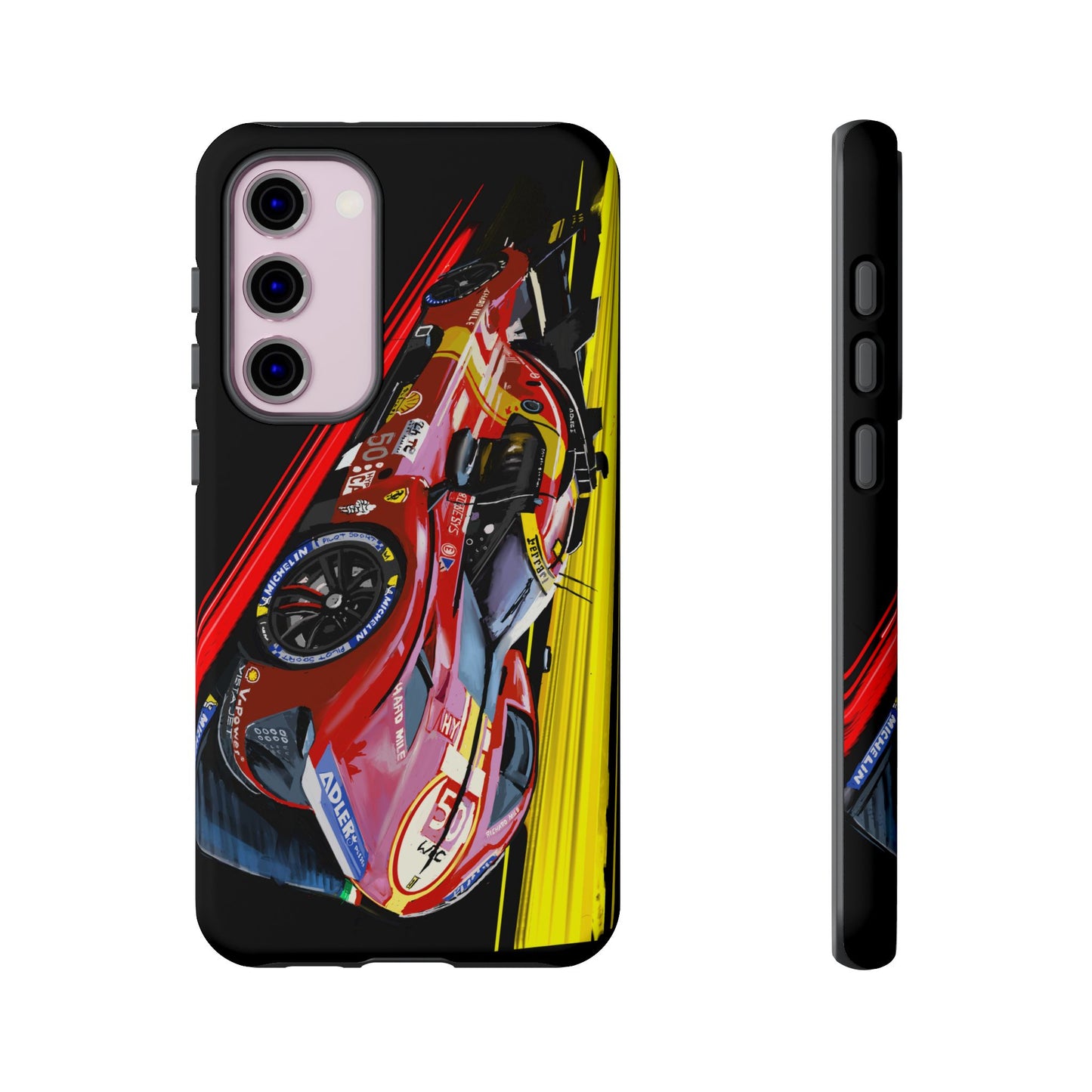 Ferrari 499p HyperCar Le Mans Case iPhone 16 15 14 13 12 11 Samsung Galaxy Pixel