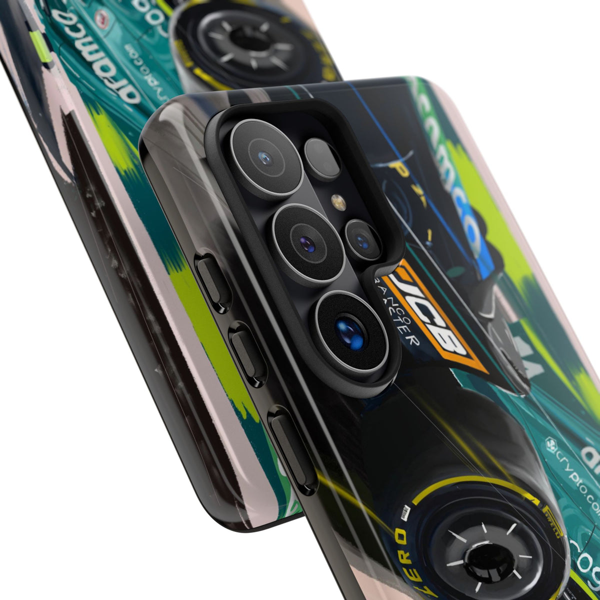 Fernando Alonso F1 Case iPhone 17 16 15 14 13 12 Samsung Galaxy Pixel
