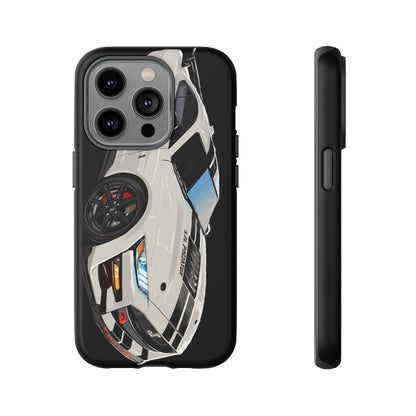 White gt500 car iPhone 17 16 15 14 13 12 Pro Samsung galaxy pixel