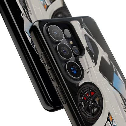 White gt500 car iPhone 17 16 15 14 13 12 Pro Samsung galaxy pixel