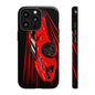 Red C8 corvette Z06 Case iPhone 18 17 16 15 14 13 12 11 Pro Samsung Galaxy Pixel