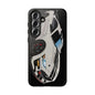 White gt500 car iPhone 17 16 15 14 13 12 Pro Samsung galaxy pixel
