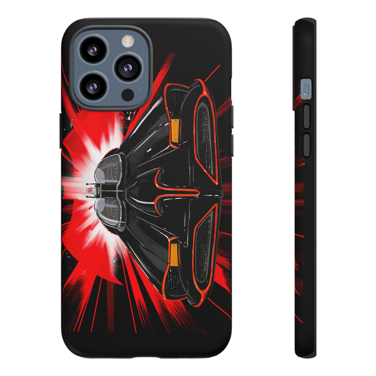Classic Batmobile Batman fan Phone Case Samsung iPhone 16,15,14,13 Galaxy, pixel
