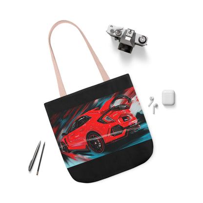Honda civic type R JDM Canvas Tote Bag, 5-Color Straps