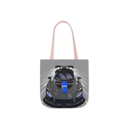Grey McLaren Senna Canvas Tote Bag, 5-Color Straps