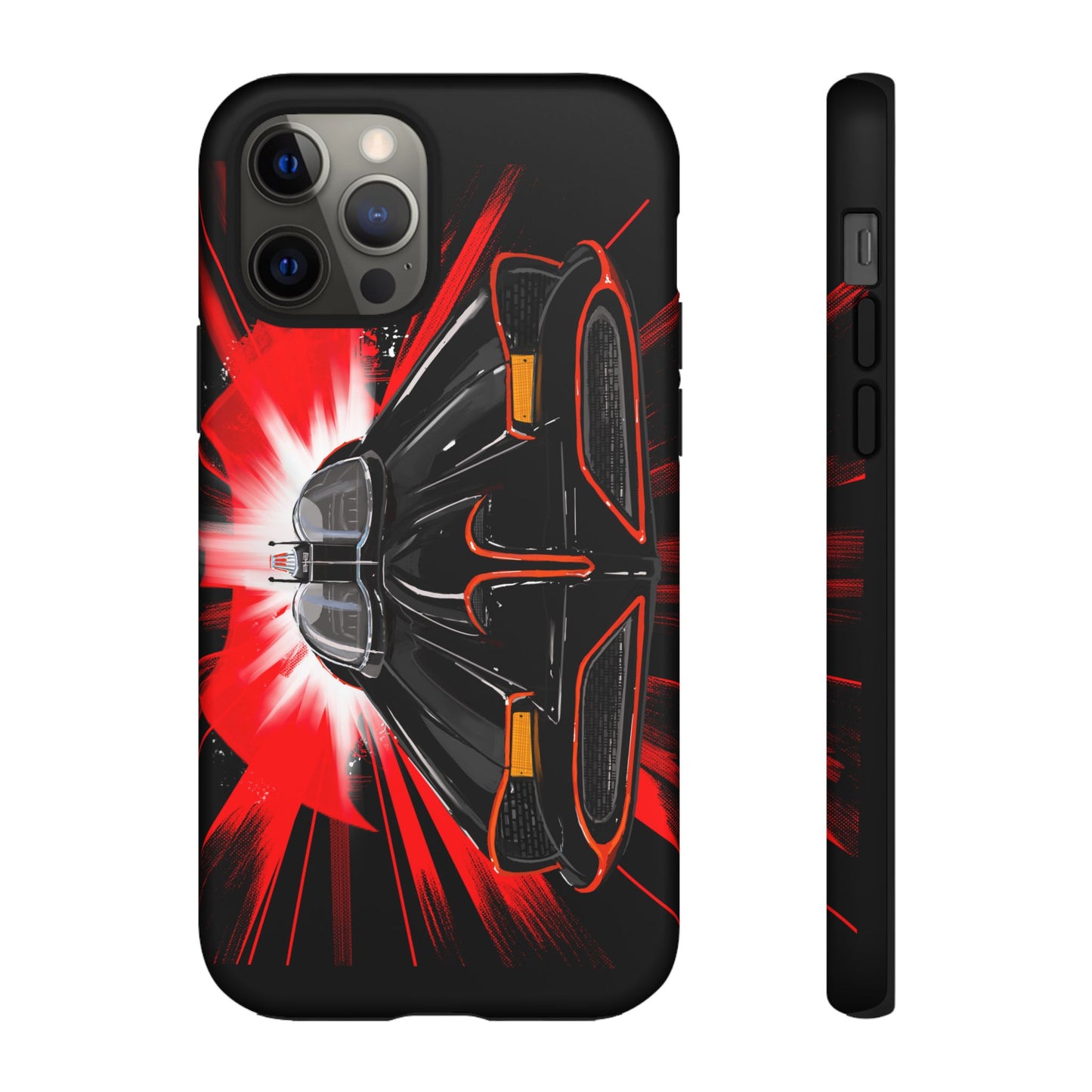 Classic Batmobile Batman fan Phone Case Samsung iPhone 16,15,14,13 Galaxy, pixel