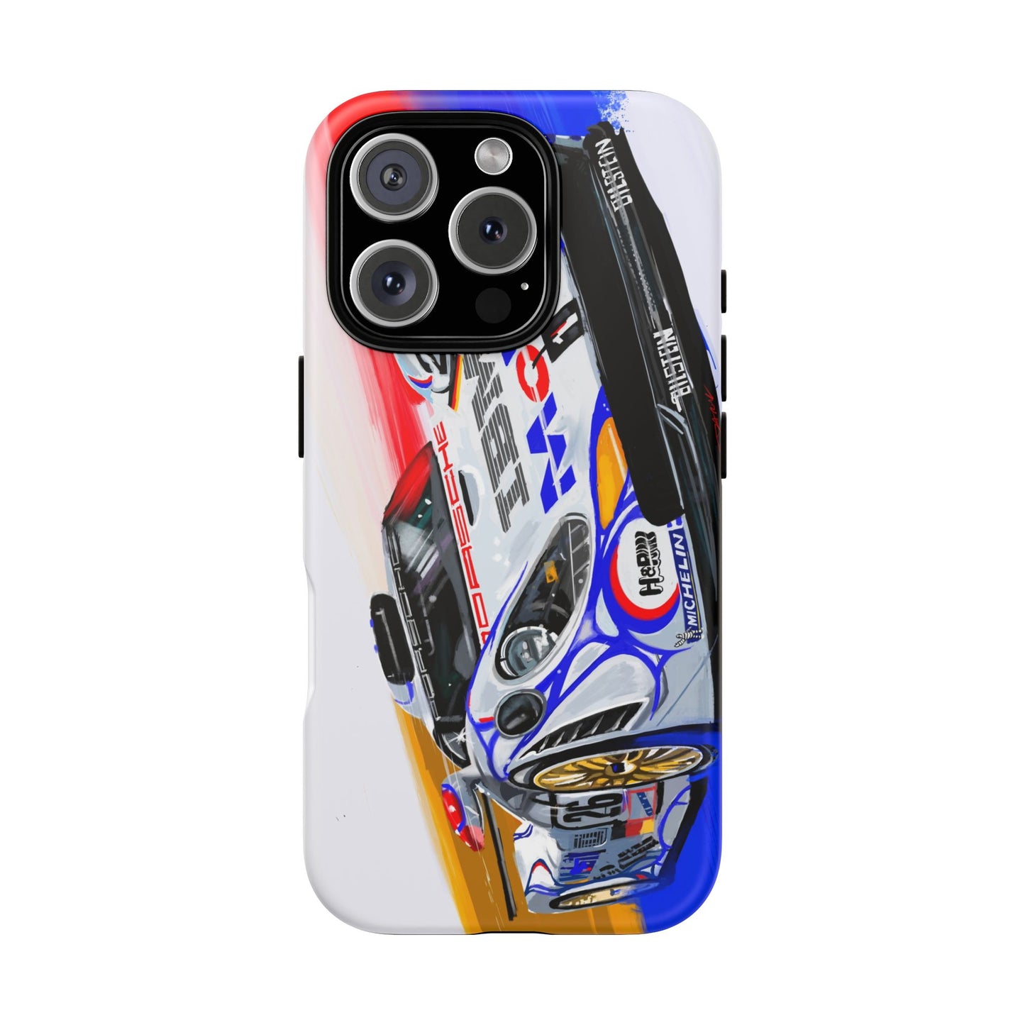 911 Gt1 98 Le mans Case iPhone 16 15 14 13 12 11 Pro max Samsung Galaxy Pixel
