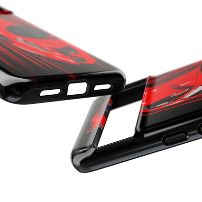 Red C8 corvette Z06 Case iPhone 18 17 16 15 14 13 12 11 Pro Samsung Galaxy Pixel