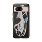 White gt500 car iPhone 17 16 15 14 13 12 Pro Samsung galaxy pixel