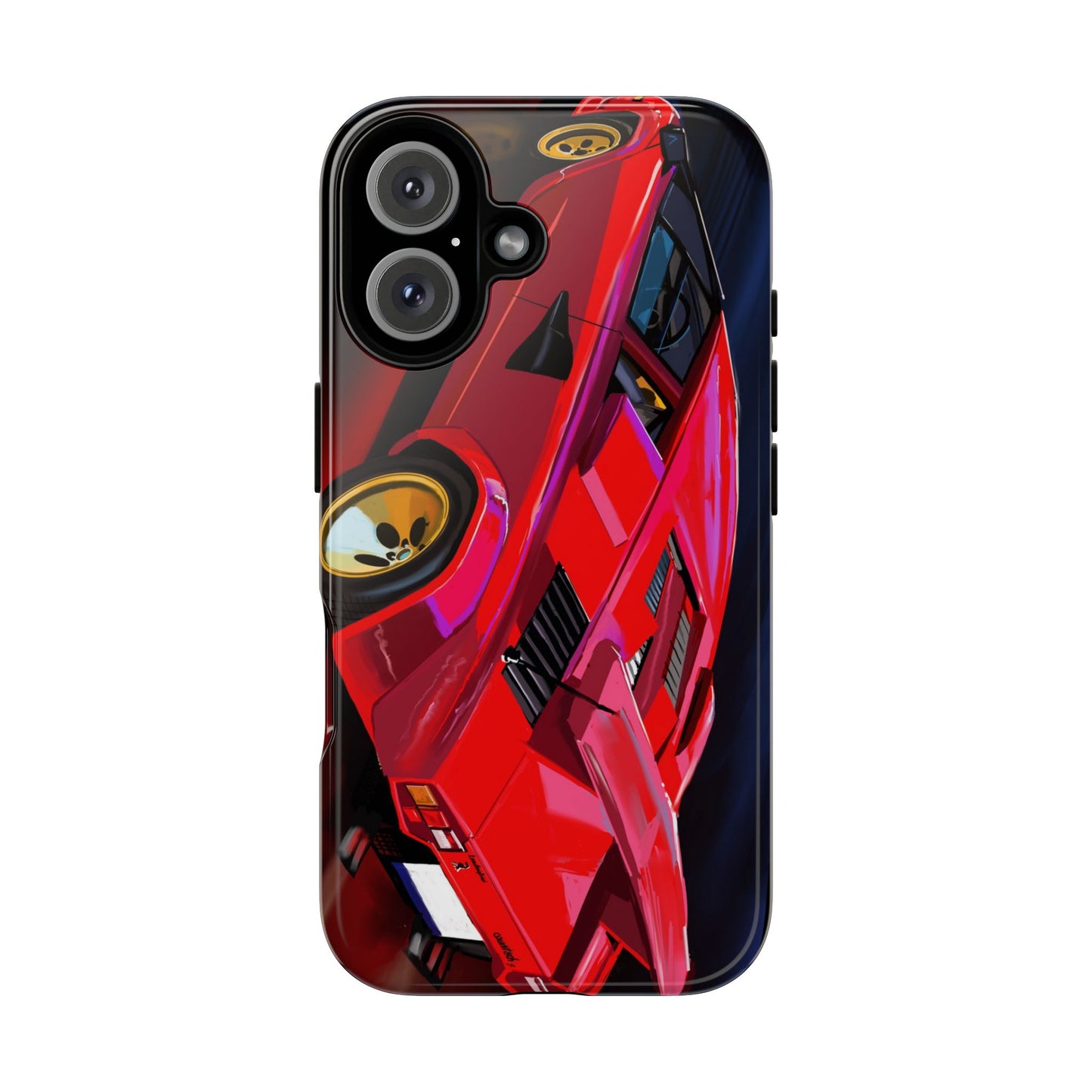 Lamborghini Countach iPhone 16 15 14 13 12 11 Pro max Samsung Galaxy Pixel Slim