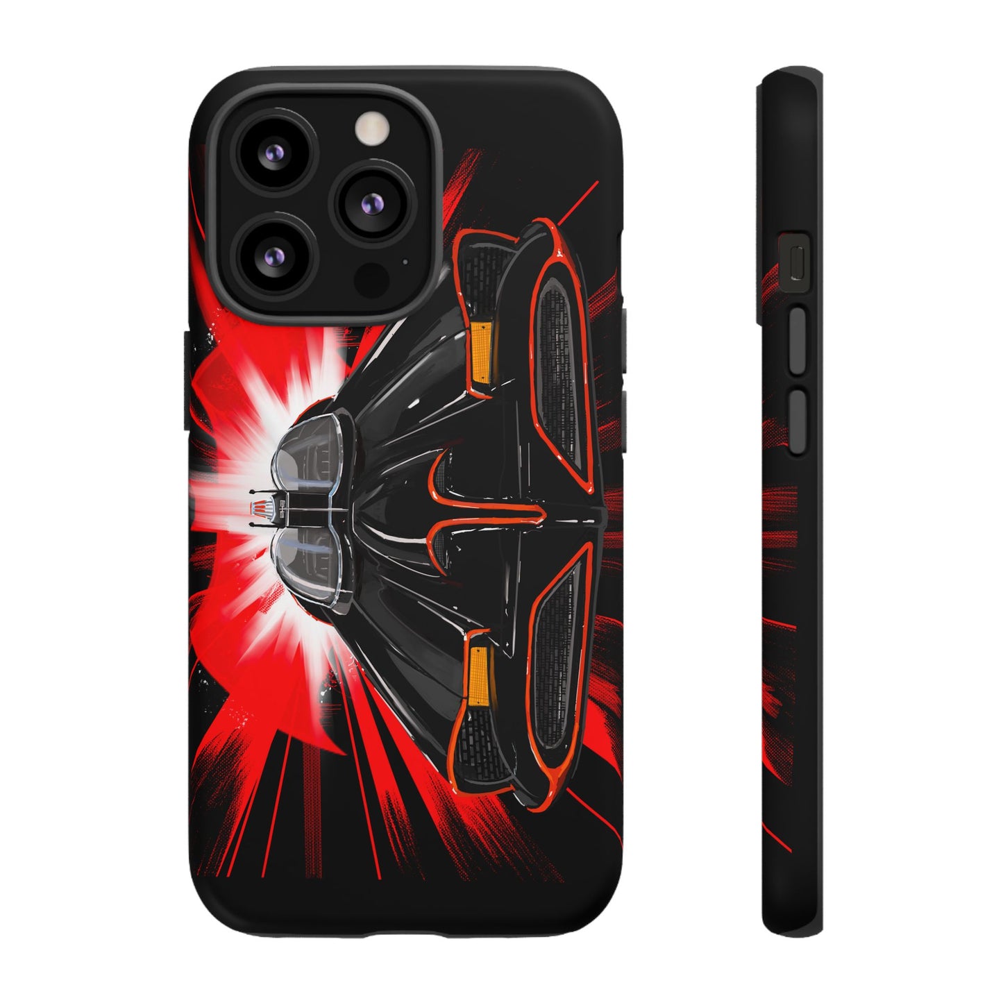 Classic Batmobile Batman fan Phone Case Samsung iPhone 16,15,14,13 Galaxy, pixel