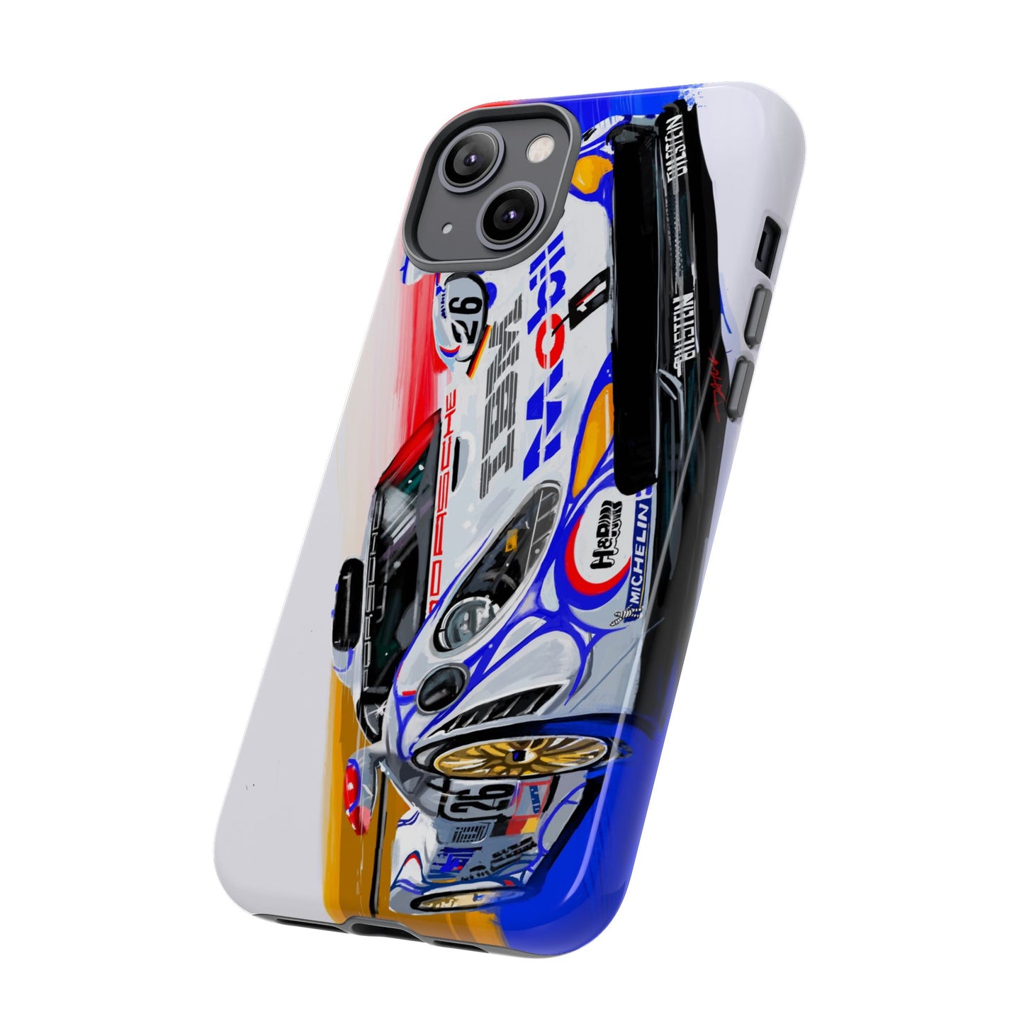 911 Gt1 98 Le mans Case iPhone 16 15 14 13 12 11 Pro max Samsung Galaxy Pixel