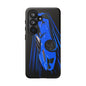 Blue Corvette C8 z06 Design for iPhone 18 17 16 15 14 13 Pro Max