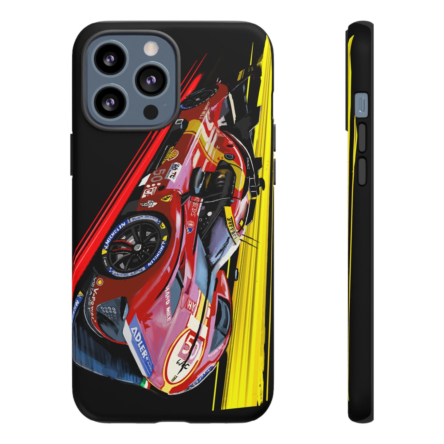 Ferrari 499p HyperCar Le Mans Case iPhone 16 15 14 13 12 11 Samsung Galaxy Pixel