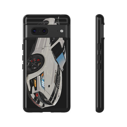 White gt500 car iPhone 17 16 15 14 13 12 Pro Samsung galaxy pixel