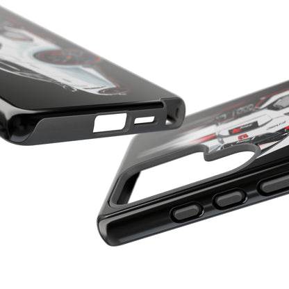 White Type-r civic Case iPhone 18 17 16 15 14 13 12 Pro Samsung Galaxy Pixel