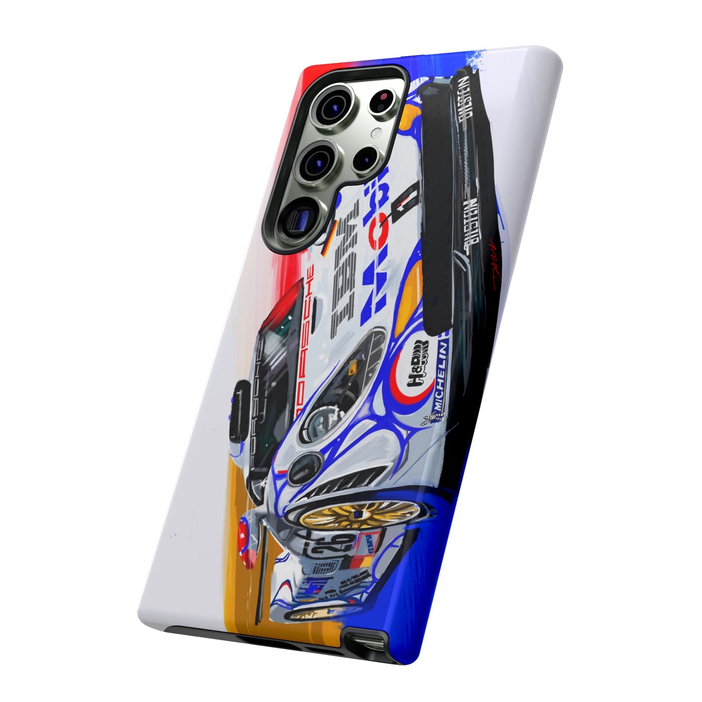 911 Gt1 98 Le mans Case iPhone 16 15 14 13 12 11 Pro max Samsung Galaxy Pixel