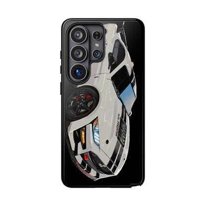 White gt500 car iPhone 17 16 15 14 13 12 Pro Samsung galaxy pixel