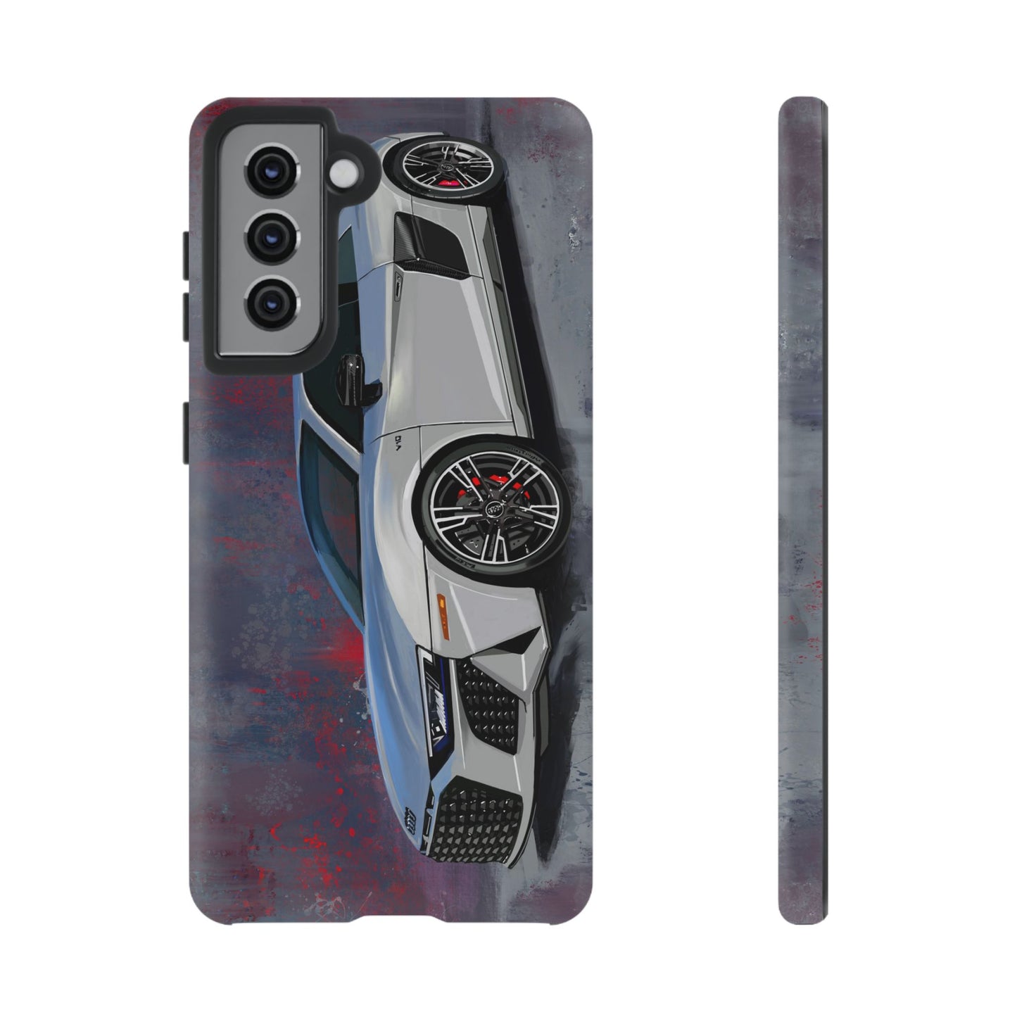 Audi R8 Case iPhone 16 15 14 13 12 11 Pro max Samsung Galaxy Pixel Slim Tough