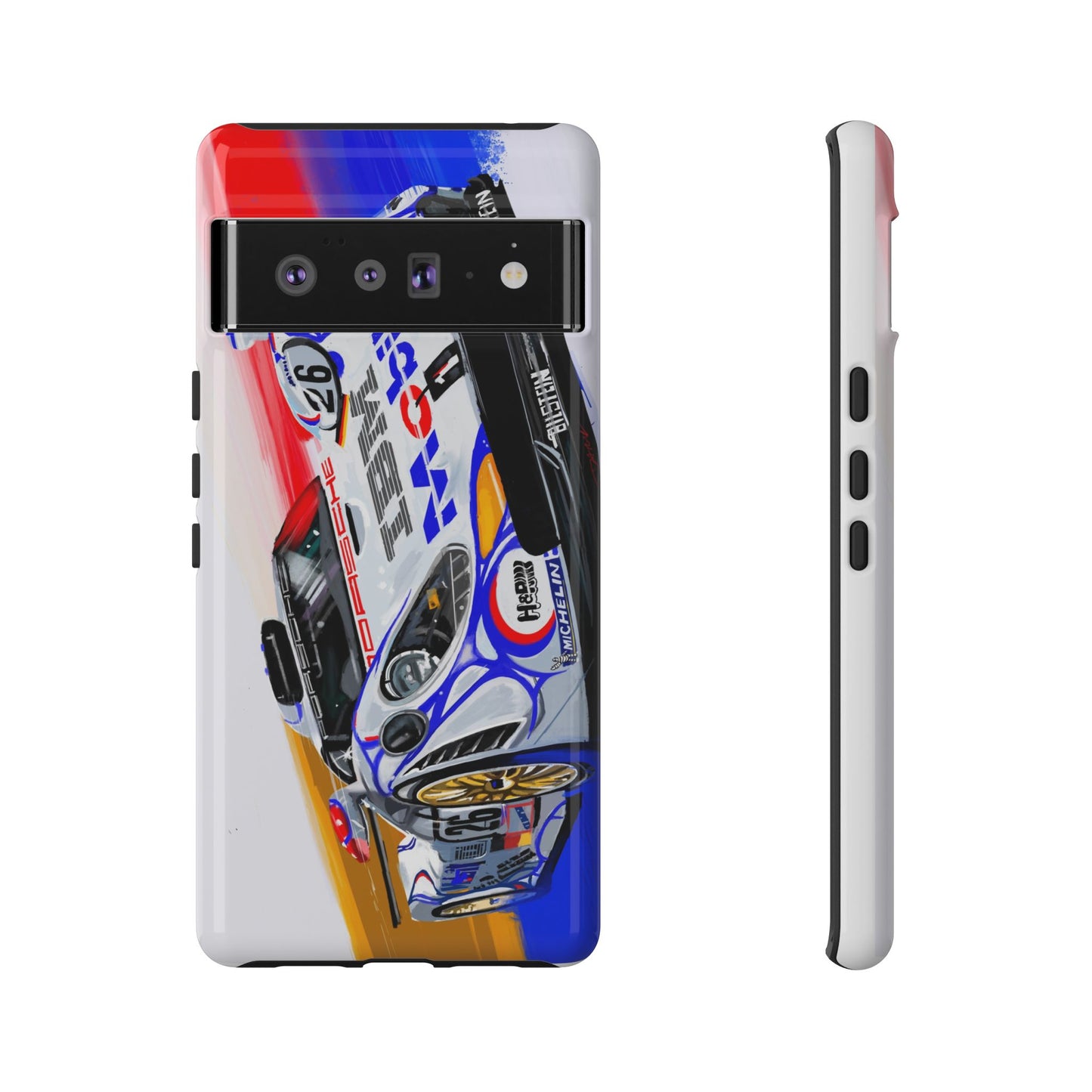 911 Gt1 98 Le mans Case iPhone 16 15 14 13 12 11 Pro max Samsung Galaxy Pixel
