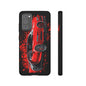 Bugatti Red Chiron Case iPhone 16 15 14 13 12 11 Pro max Samsung Galaxy Pixel