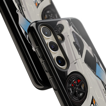 White gt500 car iPhone 17 16 15 14 13 12 Pro Samsung galaxy pixel