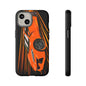 Orange C8 corvette Z06 iPhone 18 17 16 15 14 13 12 Pro  Samsung Galaxy Pixel