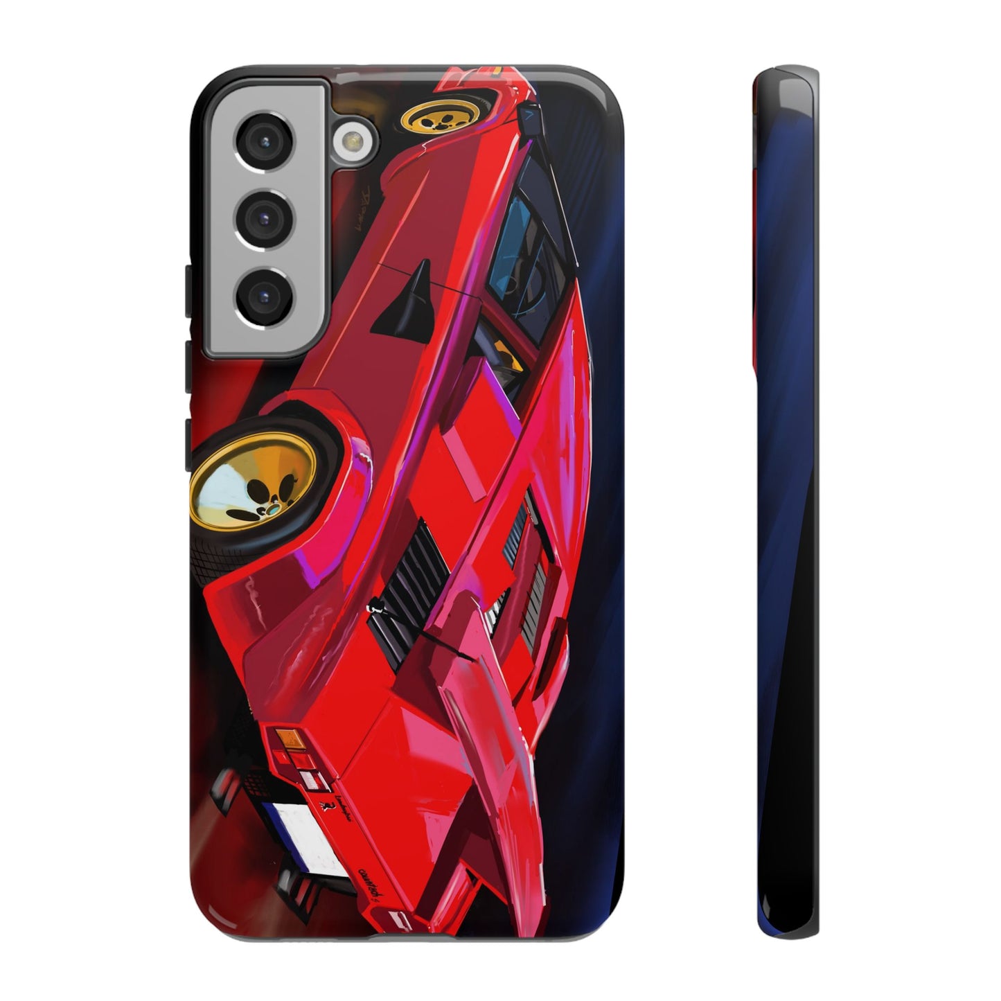 Lamborghini Countach iPhone 16 15 14 13 12 11 Pro max Samsung Galaxy Pixel Slim
