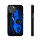 Blue Corvette C8 z06 Design for iPhone 18 17 16 15 14 13 Pro Max