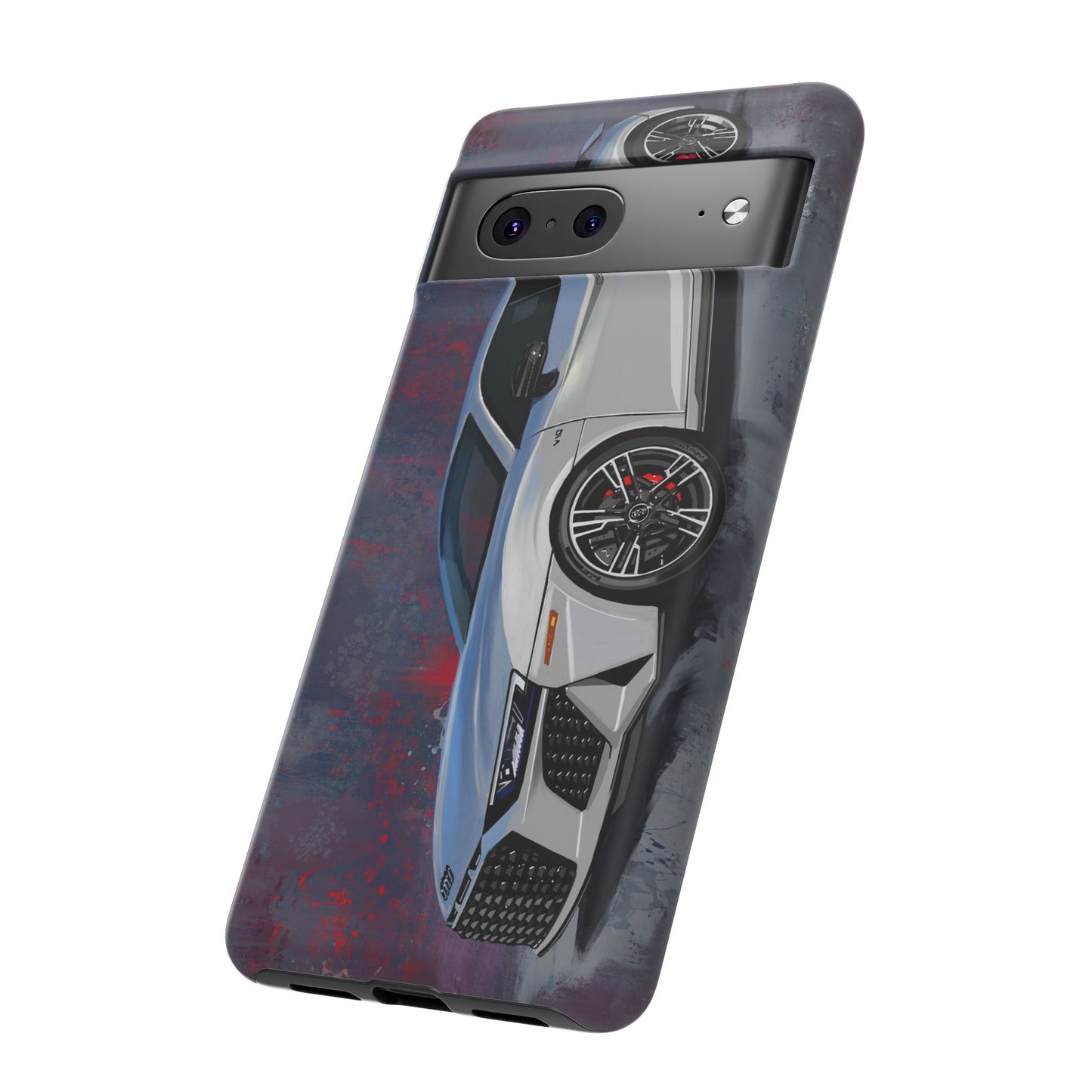 Audi R8 Case iPhone 16 15 14 13 12 11 Pro max Samsung Galaxy Pixel Slim Tough