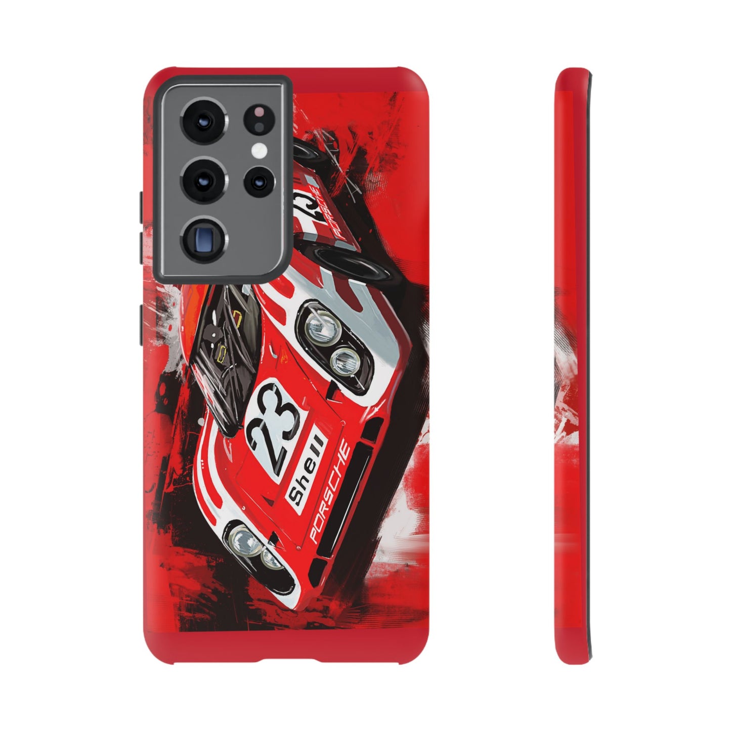 Shell racing 917 Case iPhone 16 15 14 13 12 11 Pro max Samsung Galaxy Pixel Slim