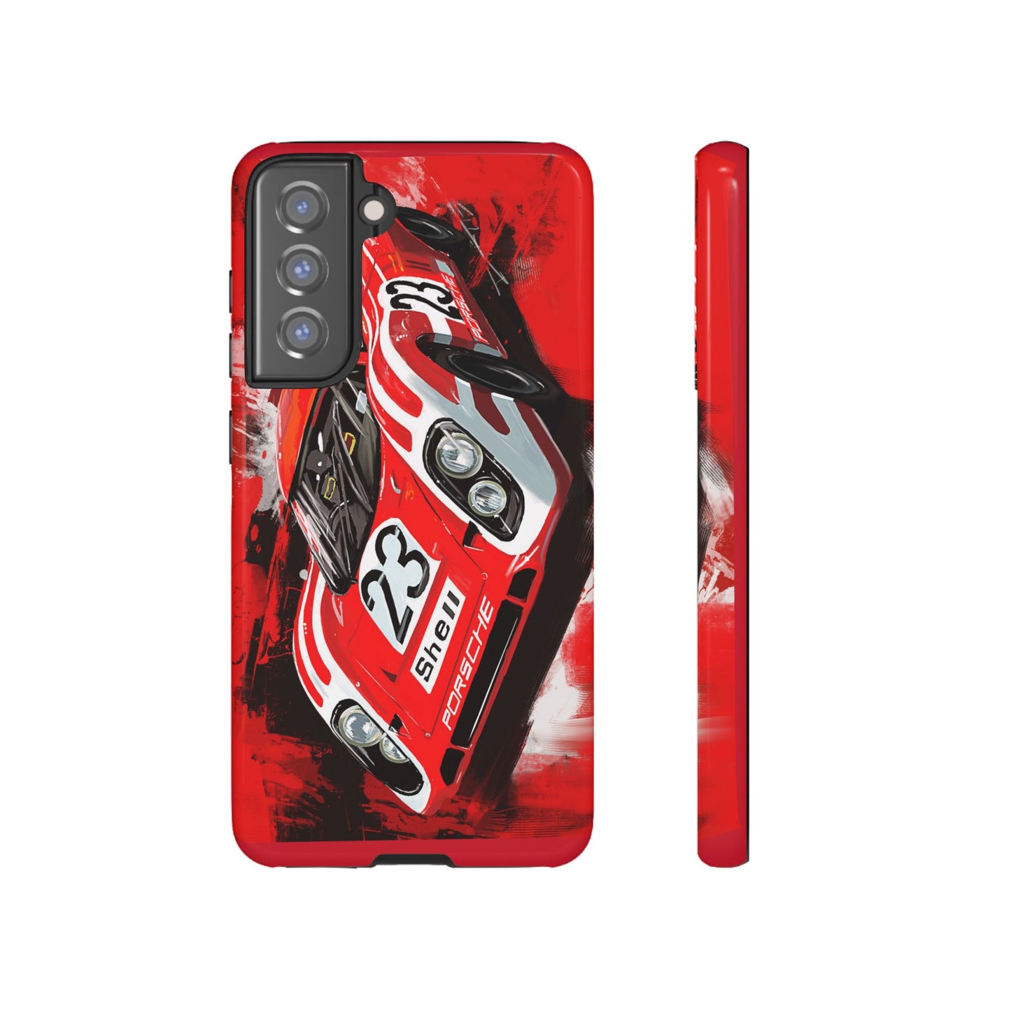 Shell racing 917 Case iPhone 16 15 14 13 12 11 Pro max Samsung Galaxy Pixel Slim