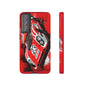 917 Shell racing Case iPhone 16 15 14 13 12 11 Pro max Samsung Galaxy Pixel Slim