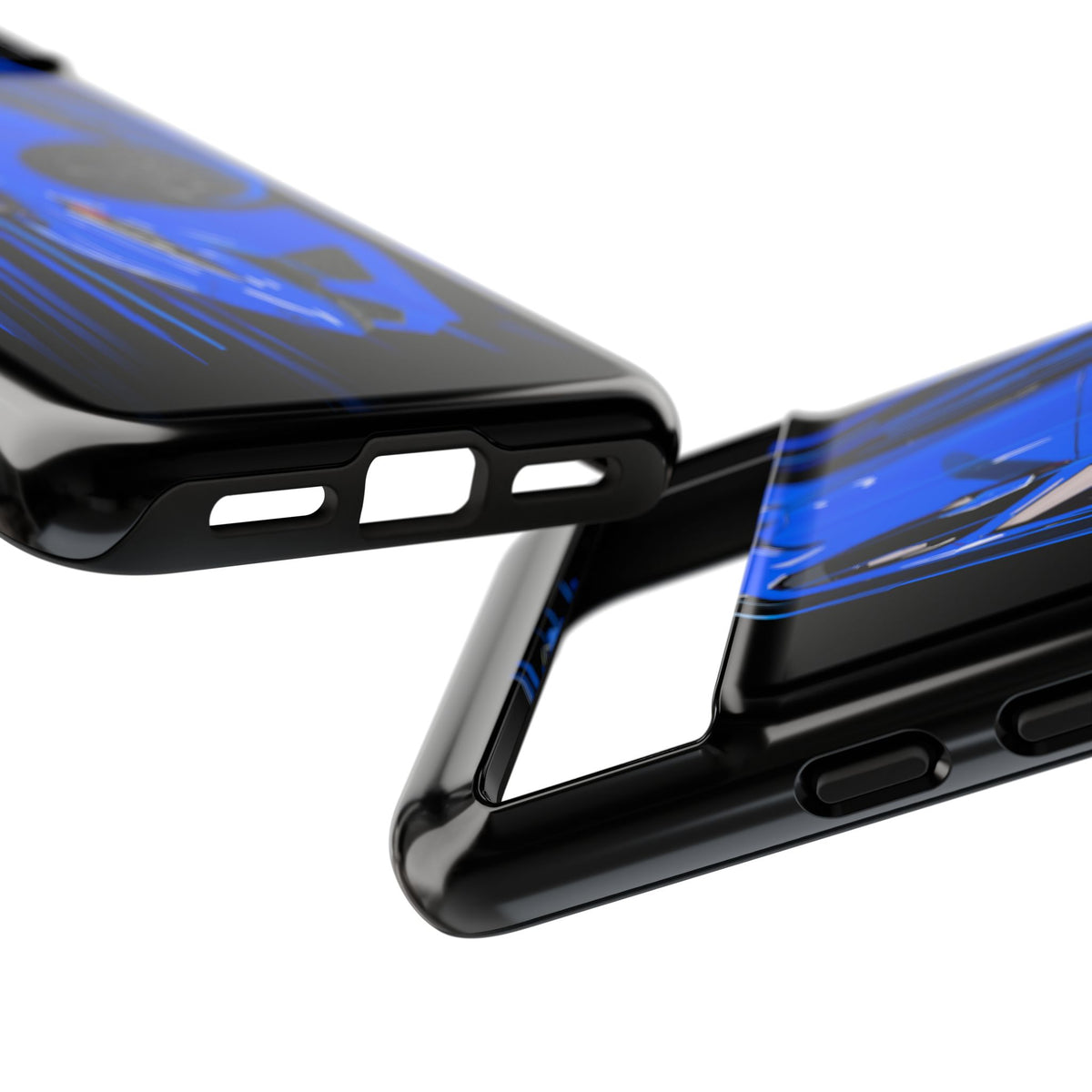 Blue Corvette C8 z06 Design for iPhone 18 17 16 15 14 13 Pro Max