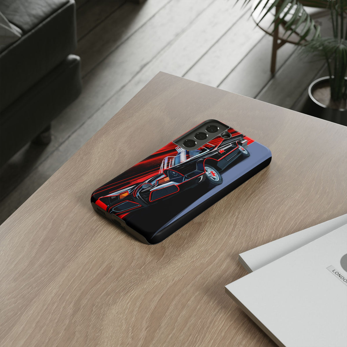 Batmobile Batman classic Iphone 17,16,15,14,13,12,11 Galaxy Samsung Pixel