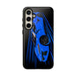 Blue Corvette C8 z06 Design for iPhone 18 17 16 15 14 13 Pro Max