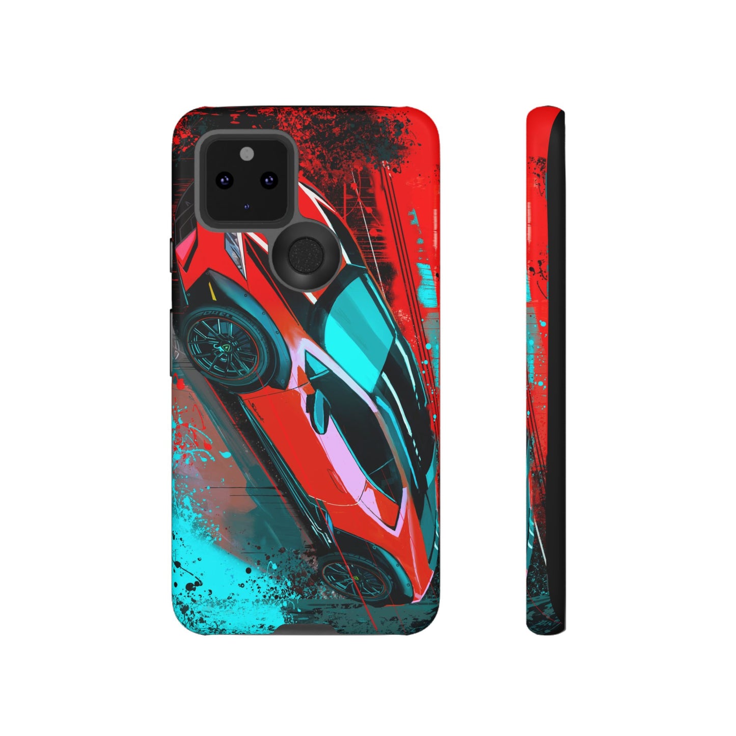 Red Lamborghini Sterrato Case iPhone 16 15 14 13 12 11 Pro Samsung Galaxy Pixel