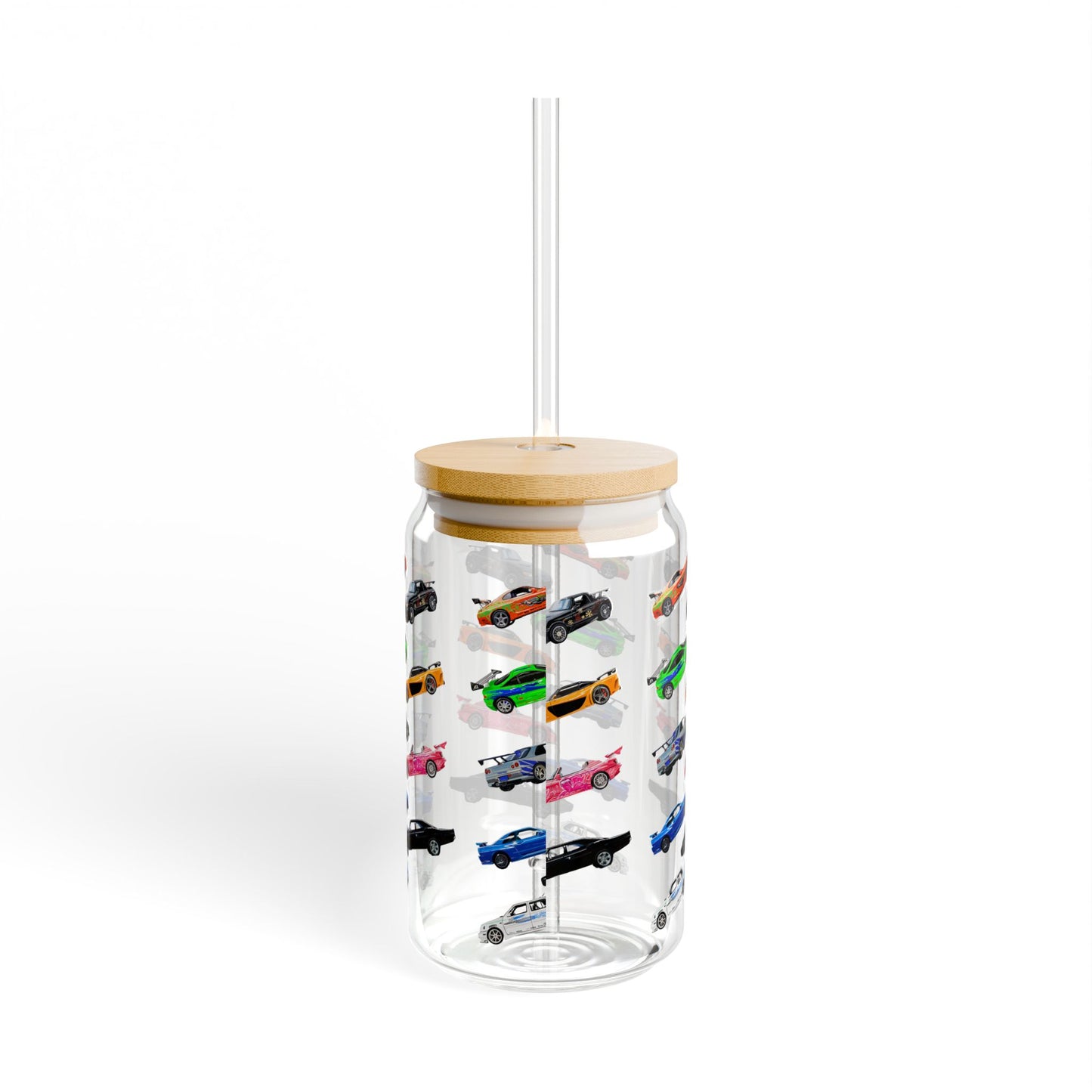 The Fast and furious movie car Sipper Glass, 16oz