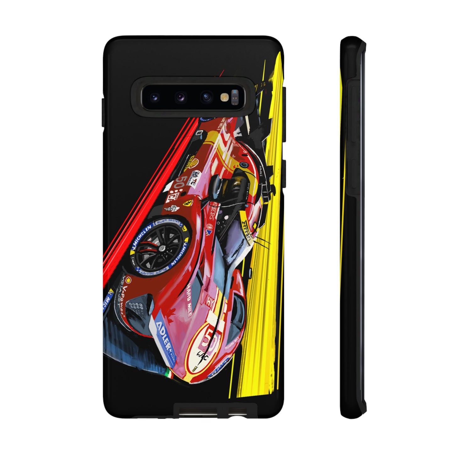 Ferrari 499p HyperCar Le Mans Case iPhone 16 15 14 13 12 11 Samsung Galaxy Pixel