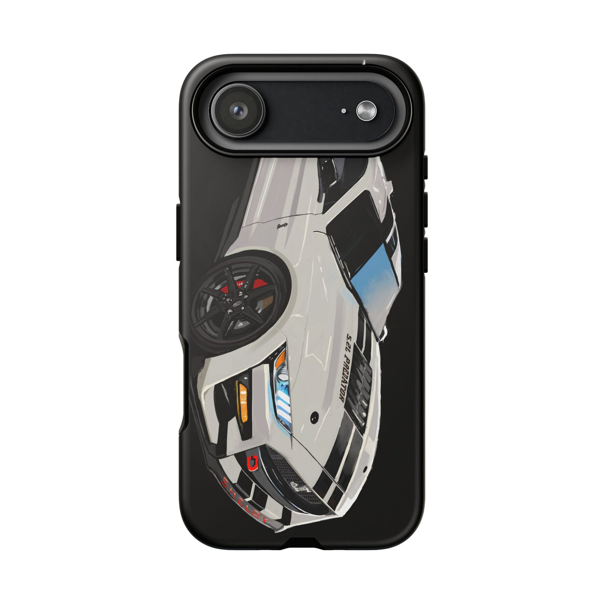 White gt500 car iPhone 17 16 15 14 13 12 Pro Samsung galaxy pixel