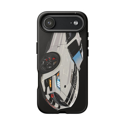 White gt500 car iPhone 17 16 15 14 13 12 Pro Samsung galaxy pixel