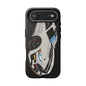 White gt500 car iPhone 17 16 15 14 13 12 Pro Samsung galaxy pixel
