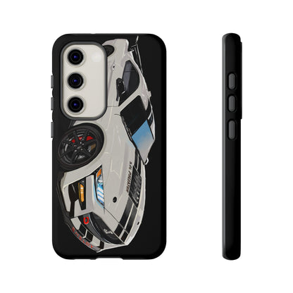 White gt500 car iPhone 17 16 15 14 13 12 Pro Samsung galaxy pixel
