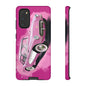 Pink Corvette Case iPhone 16 15 14 13 12 11 Pro max Samsung Galaxy Pixel Tough