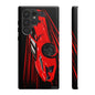 Red C8 corvette Z06 Case iPhone 18 17 16 15 14 13 12 11 Pro Samsung Galaxy Pixel