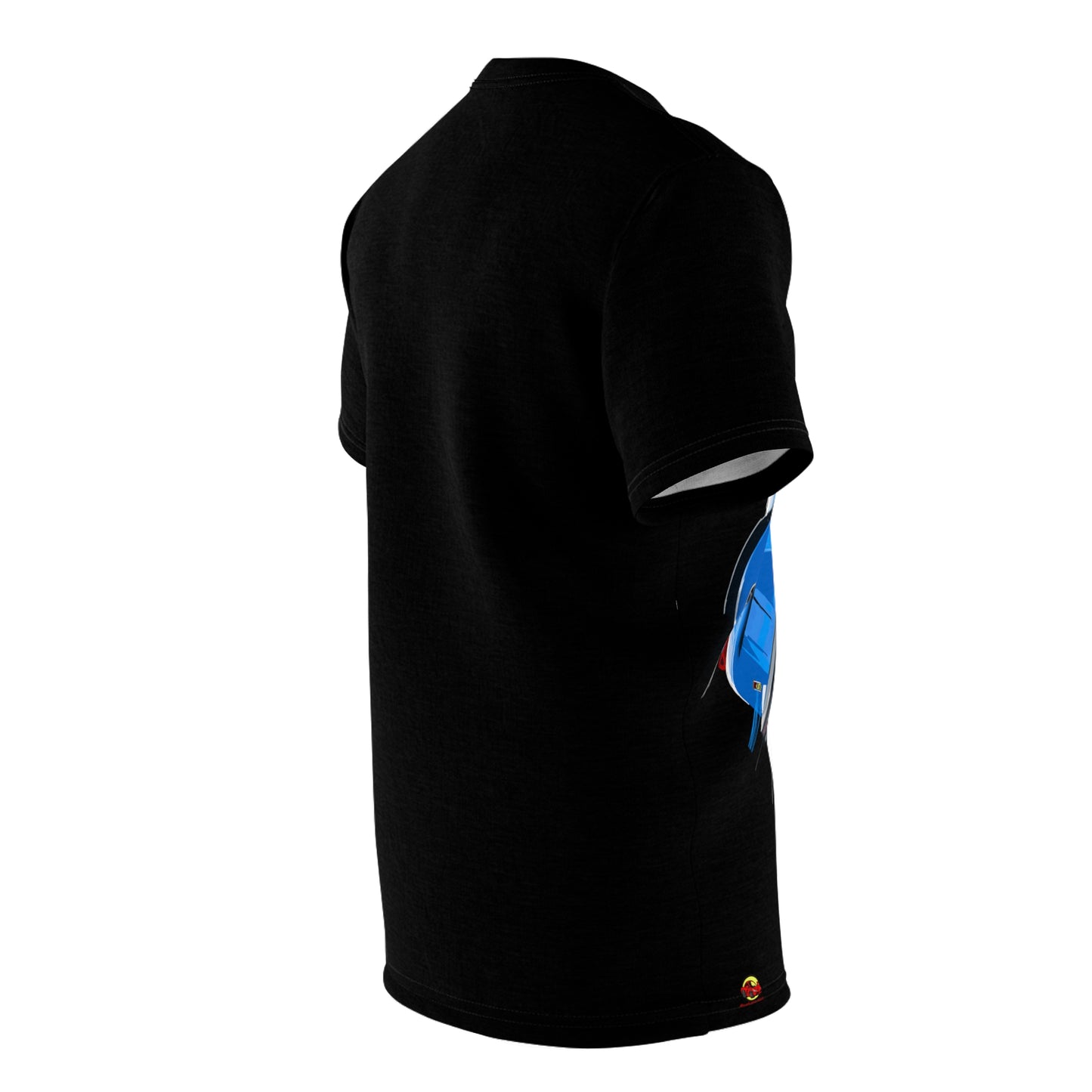Blue Toyota Supra JDM Unisex Cut & Sew tshirt (AOP)