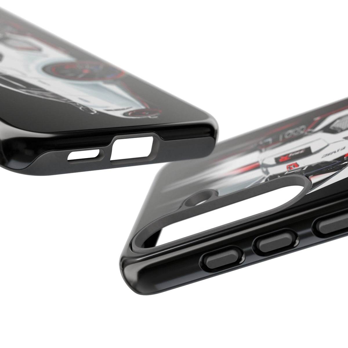 White Type-r civic Case iPhone 18 17 16 15 14 13 12 Pro Samsung Galaxy Pixel