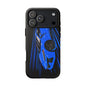 Blue Corvette C8 z06 Design for iPhone 18 17 16 15 14 13 Pro Max
