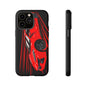 Red C8 corvette Z06 Case iPhone 18 17 16 15 14 13 12 11 Pro Samsung Galaxy Pixel